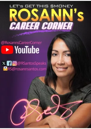 Rosanns Career Corner - Career Coaching and Career Readiness