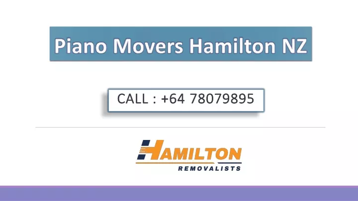 piano movers hamilton nz