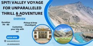 Spiti Valley Voyage for Unparalleled Thrill & Adventure
