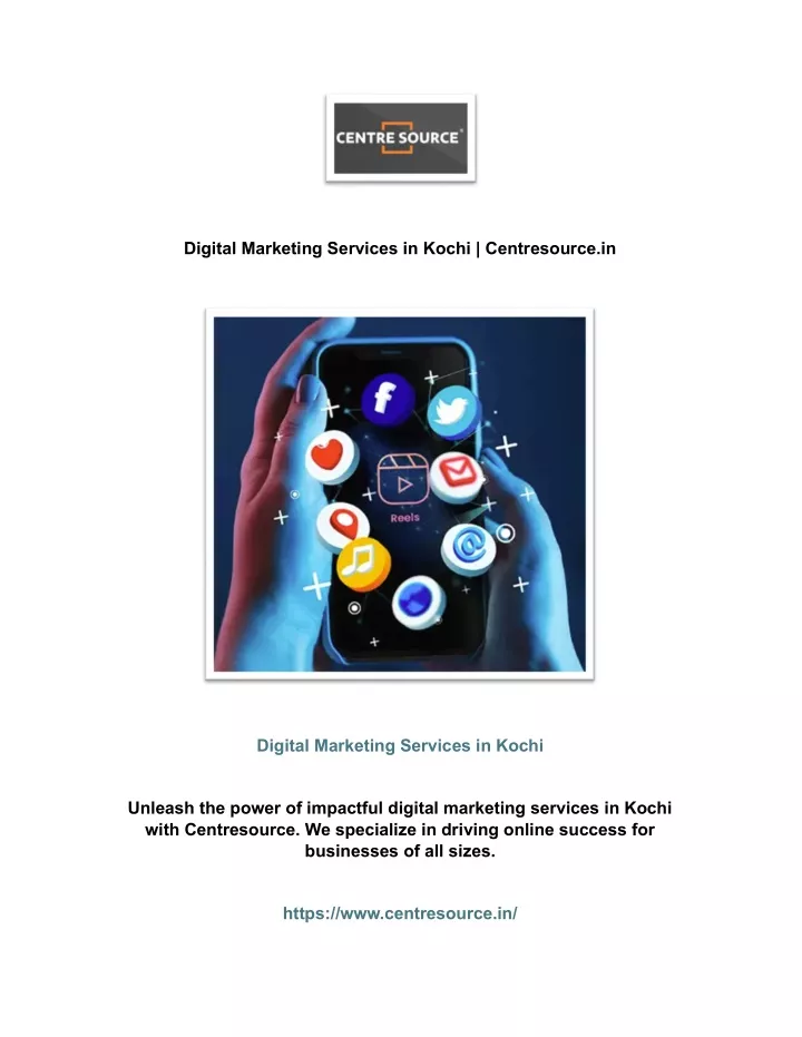 digital marketing services in kochi centresource