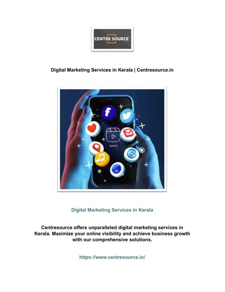 digital marketing services in kerala centresource