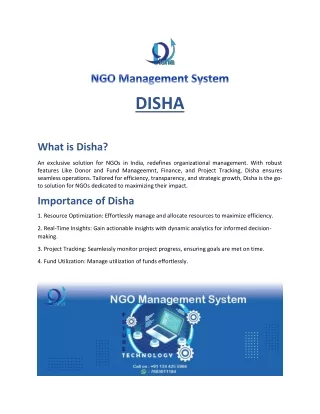 NGO Management system