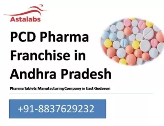 Pharma Tablet Manufacturing Company in East Godavari - @ 8837629232