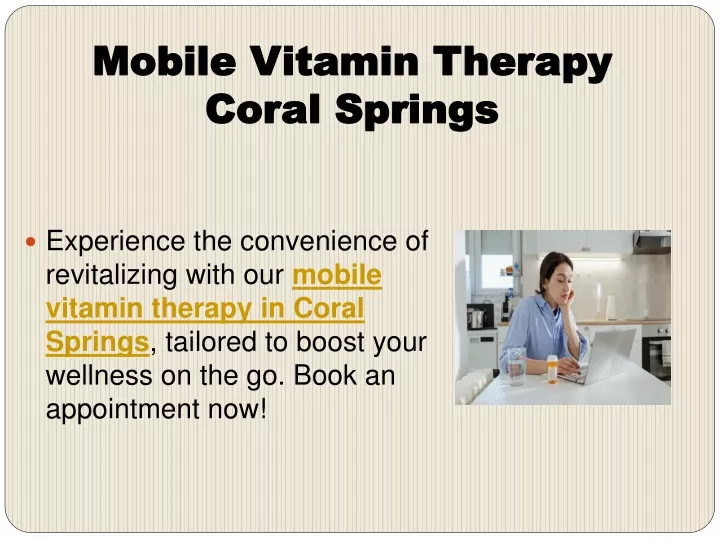 mobile vitamin therapy coral springs