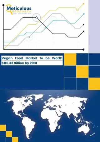 Vegan Food Market to be Worth $116.33 Billion by 2031