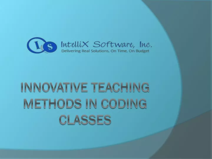 innovative teaching methods in coding classes