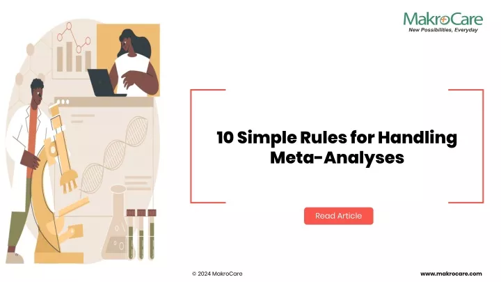 10 simple rules for handling meta analyses