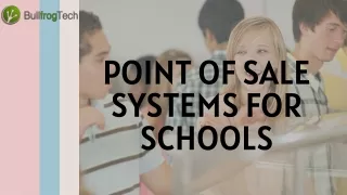 Transform Your School Operations with Bullfrog Tech's Point of Sale Systems for Schools