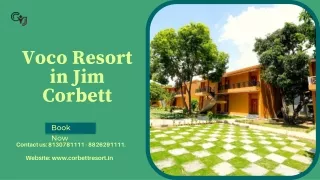 Planning a Destination Wedding at Voco Resort in Jim Corbett