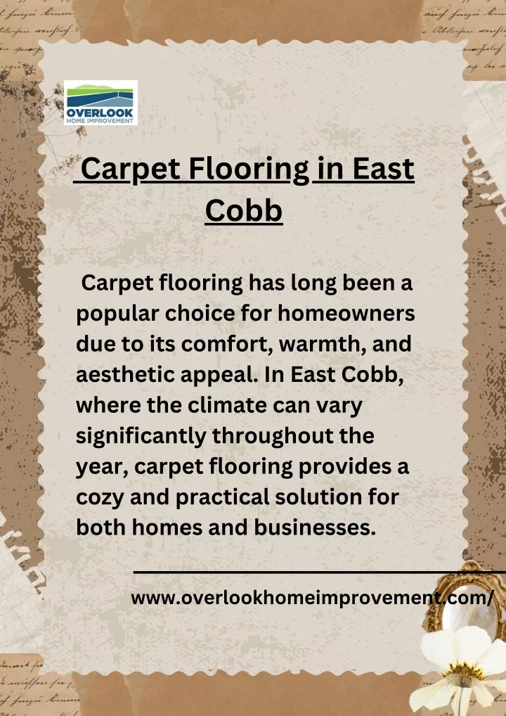 carpet flooring in east cobb