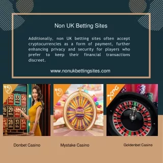 Non UK Betting Sites