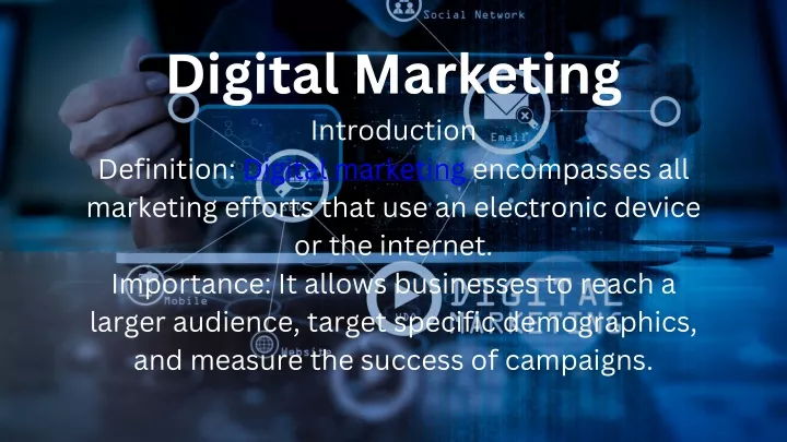 digital marketing