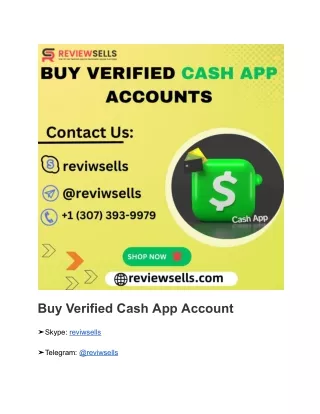 buy verified Cash App account