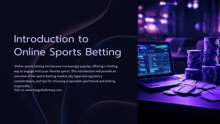 introduction to online sports betting