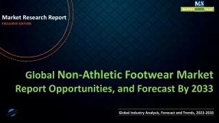 Non-Athletic Footwear Market Report Opportunities, and Forecast By 2033
