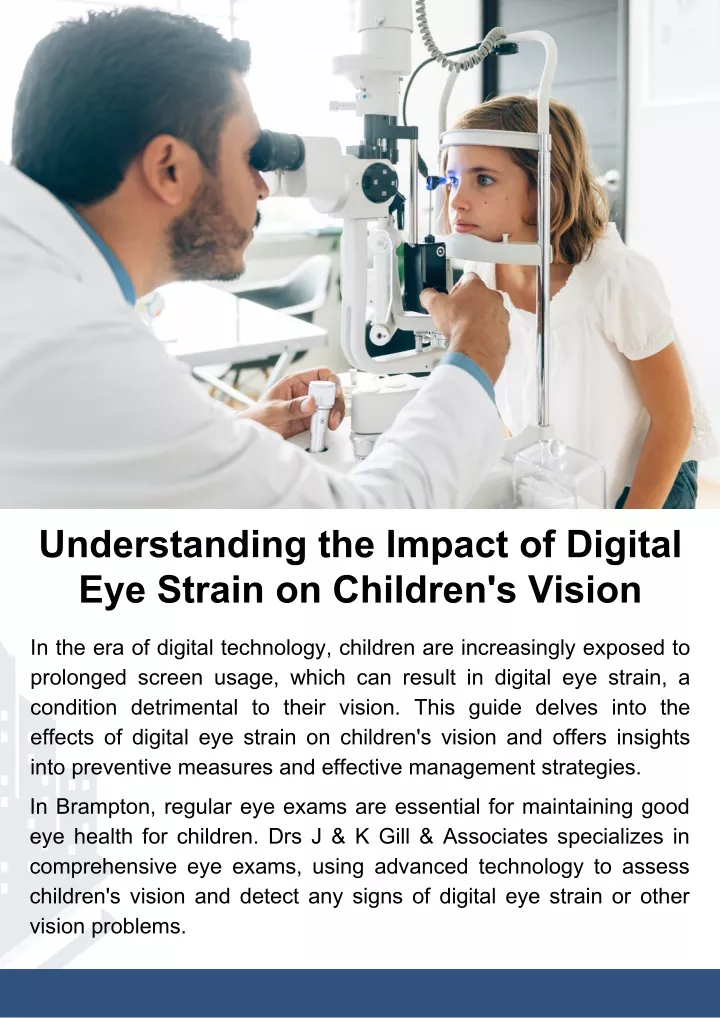 understanding the impact of digital eye strain