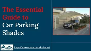 The Essential Guide to  Car Parking Shades