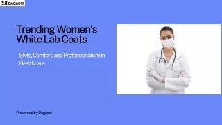 The Evolution of Women’s White Lab Coats: Style Meets Professionalism