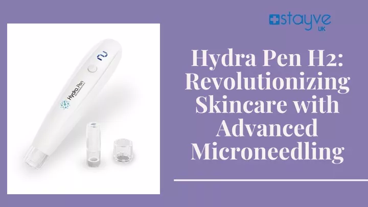 hydra pen h2 revolutionizing skincare with