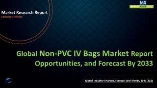 Non-PVC IV Bags Market Report Opportunities, and Forecast By 2033