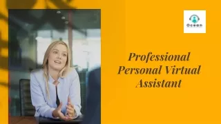 Professional Personal Virtual Assistant