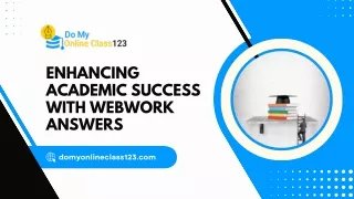 Enhancing Academic Success with WebWork Answers