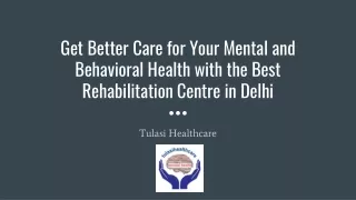 Get Better Care for Your Mental and Behavioral Health