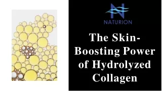 The Skin-Boosting Power of Hydrolyzed Collagen