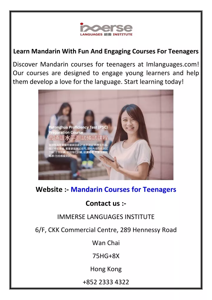 learn mandarin with fun and engaging courses