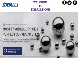 SDBALLS Provide the best Glass Ball Manufacturer