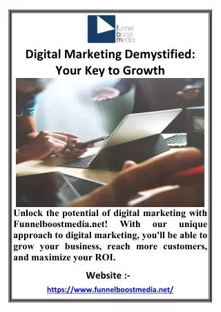 Digital Marketing Demystified Your Key to Growthpdf