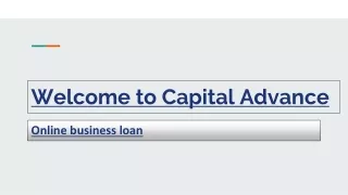 Online Business Loans with Revenue-Based Repayment from Capital Advance