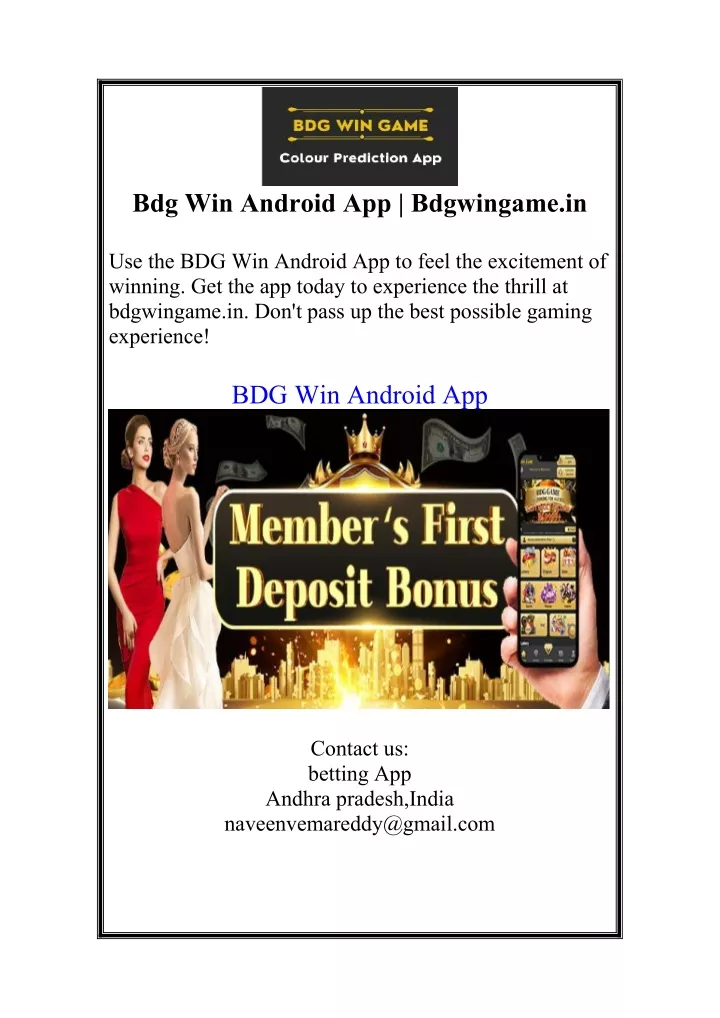 bdg win android app bdgwingame in