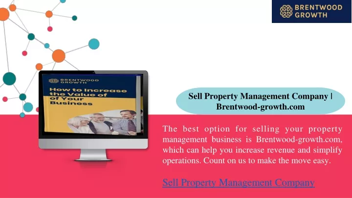 sell property management company brentwood growth