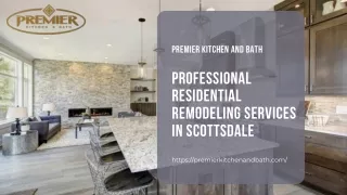 Professional Residential Remodeling Services In Scottsdale