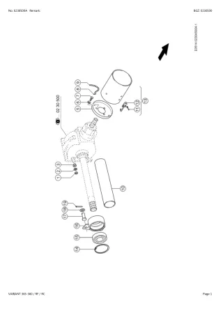 CLAAS VARIANT 365-360 RF  RC Baler Parts Catalogue Manual Instant Download (SN 75100011-75104558)