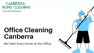 Expert Cleaning Services for Offices in Canberra