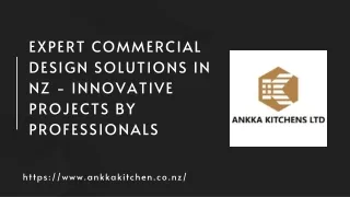 Expert Commercial Design Solutions in NZ - Innovative Projects by Professionals