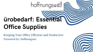 Bürobedarf