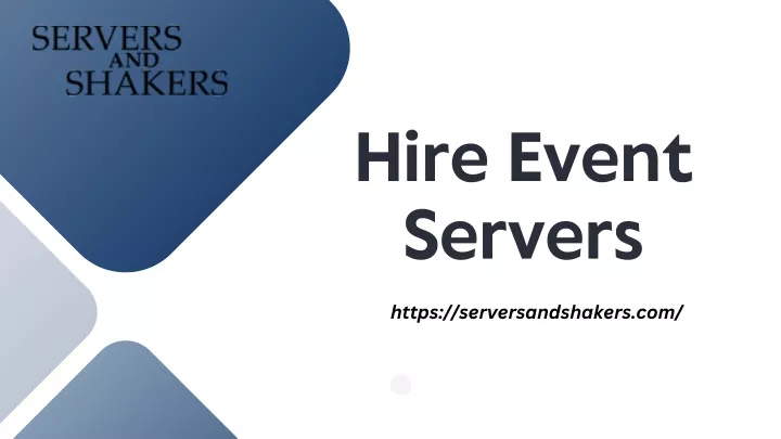 hire event servers