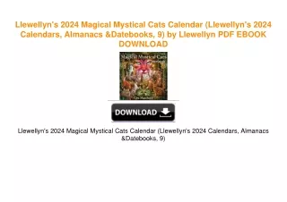 Llewellyn's 2024 Magical Mystical Cats Calendar (Llewellyn's 2024 Calendars, Almanacs &
