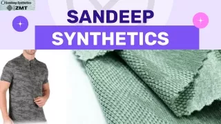 Polyester lycra fabric Best Supplier: Sandeep-Synthetics