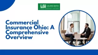 Commercial Insurance Ohio : A Comprehensive Overview