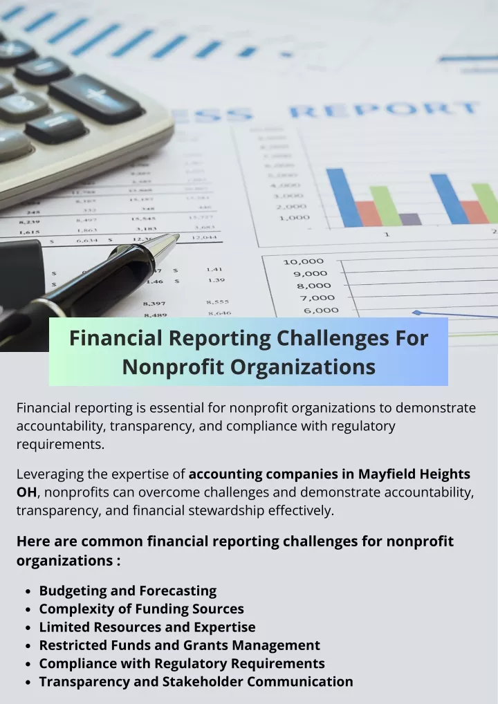 financial reporting challenges for nonprofit