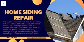 Expert Home Siding Repair Services in Hagerstown