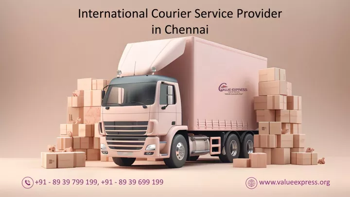 international courier service provider in chennai