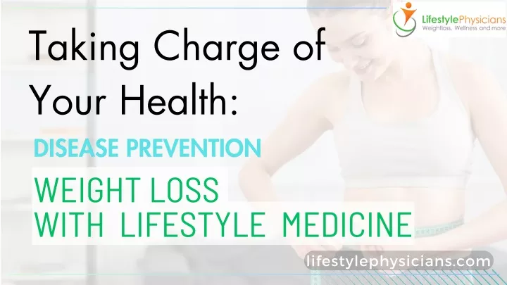 taking charge of your health