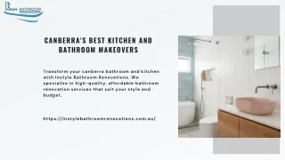 Canberra's Best Kitchen and Bathroom Makeovers