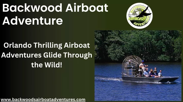 backwood airboat adventure