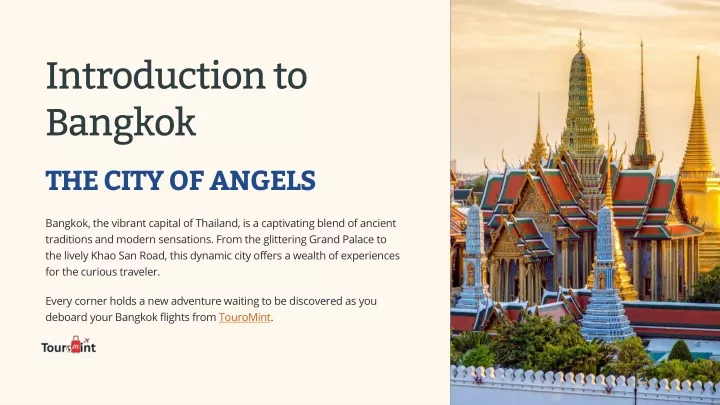 introduction to bangkok